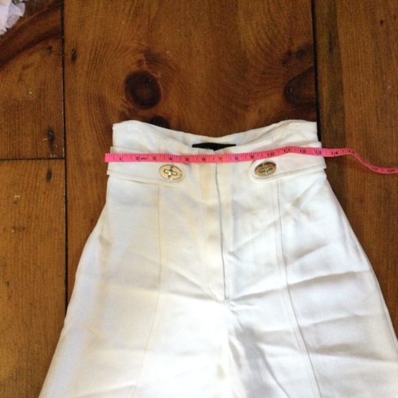 Proenze Schouler black label White High rise Wide Leg Size 2 - Picture 9 of 13